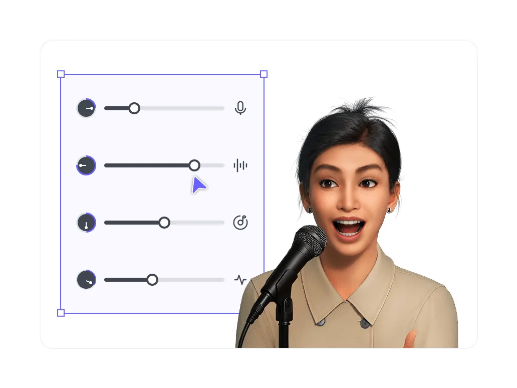 有言支持企业级的AI声音定制服务